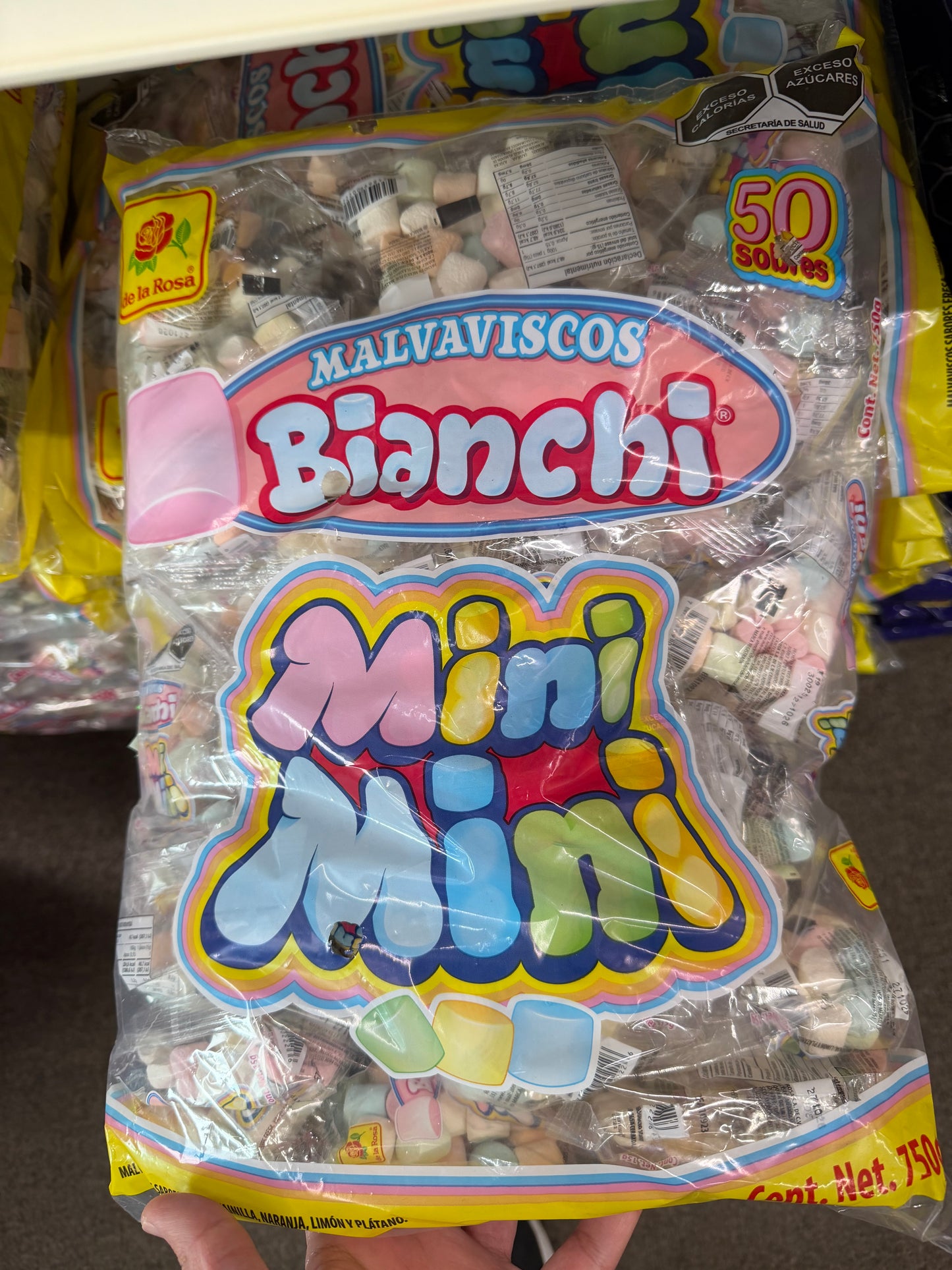 Bombón Mini Mini 50 piezas