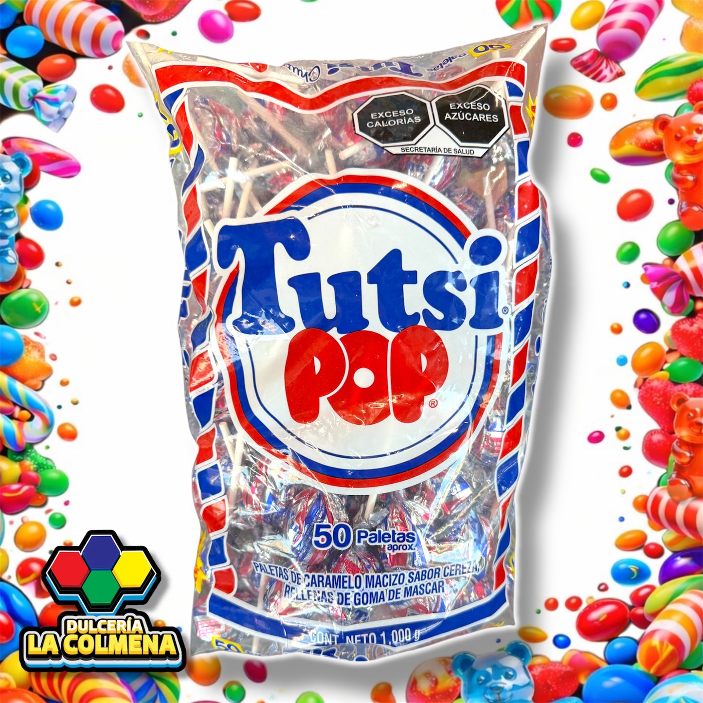 Paleta Tutsi Pop 50 piezas