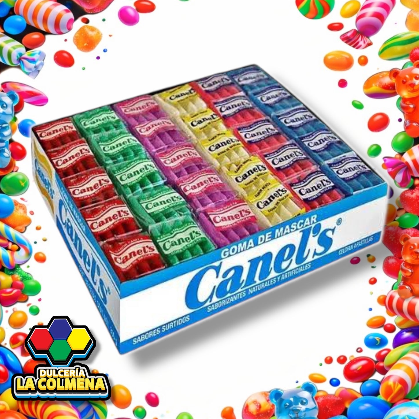 Chicles Canels 60 piezas