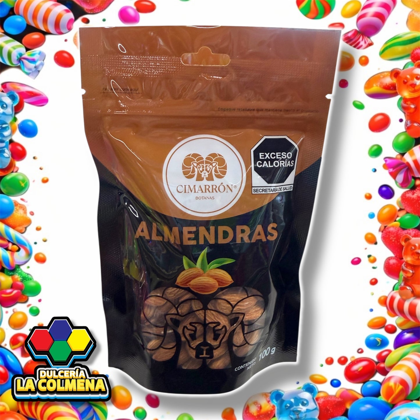 Almendras 100 gr