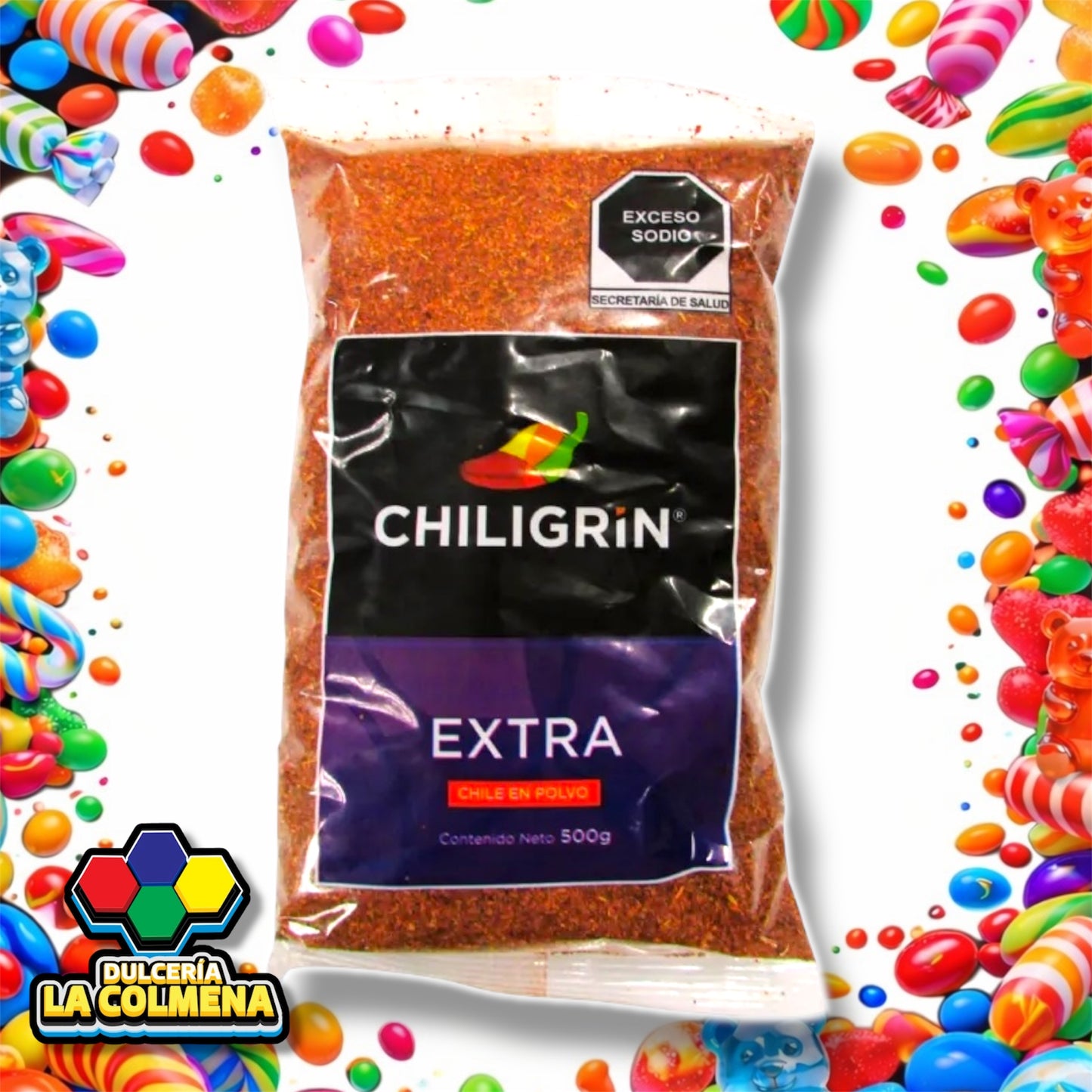 Polvo Chiligrin Extra 500 gr