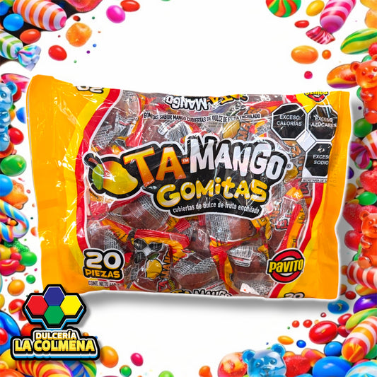 Ta-Mango Gomitas Pavito 20 piezas