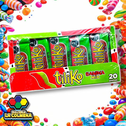 Tiliko Sandía Mix 20 piezas