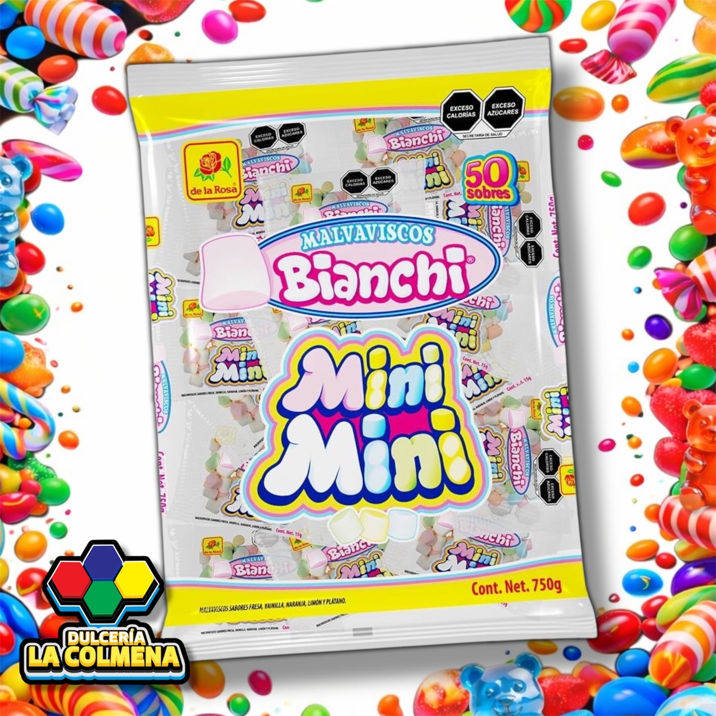 Bombón Mini Mini 50 piezas