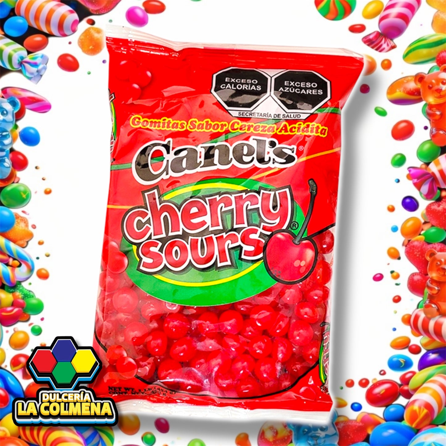 Cherry Sours Canels 454 gr