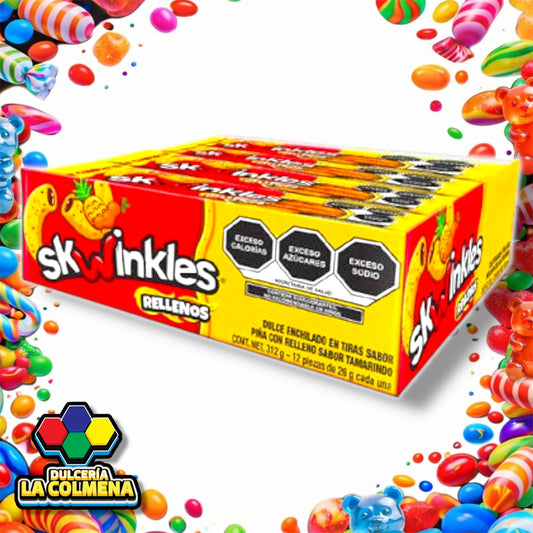 Skwinkles Rellenos Piña Tamarindo 12 piezas