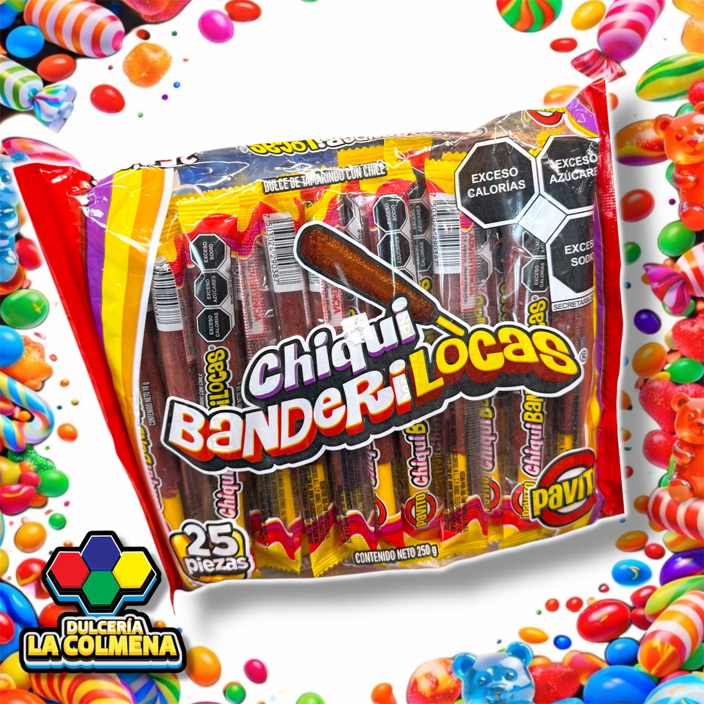 Chiqui Banderilocas 25 piezas