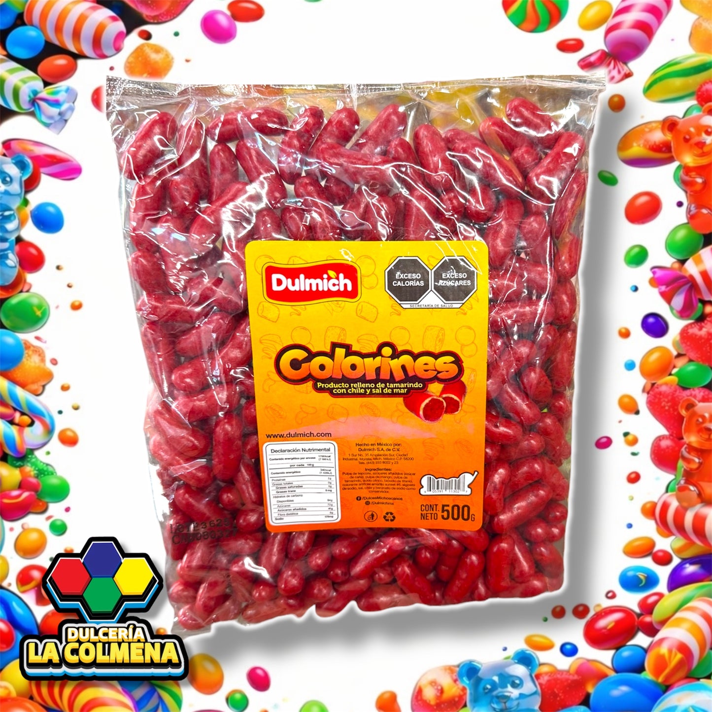 Colorines Dulmich 500 gr