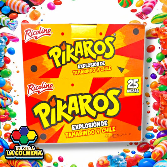 Píkaros Tamarindo y Chile 25 piezas
