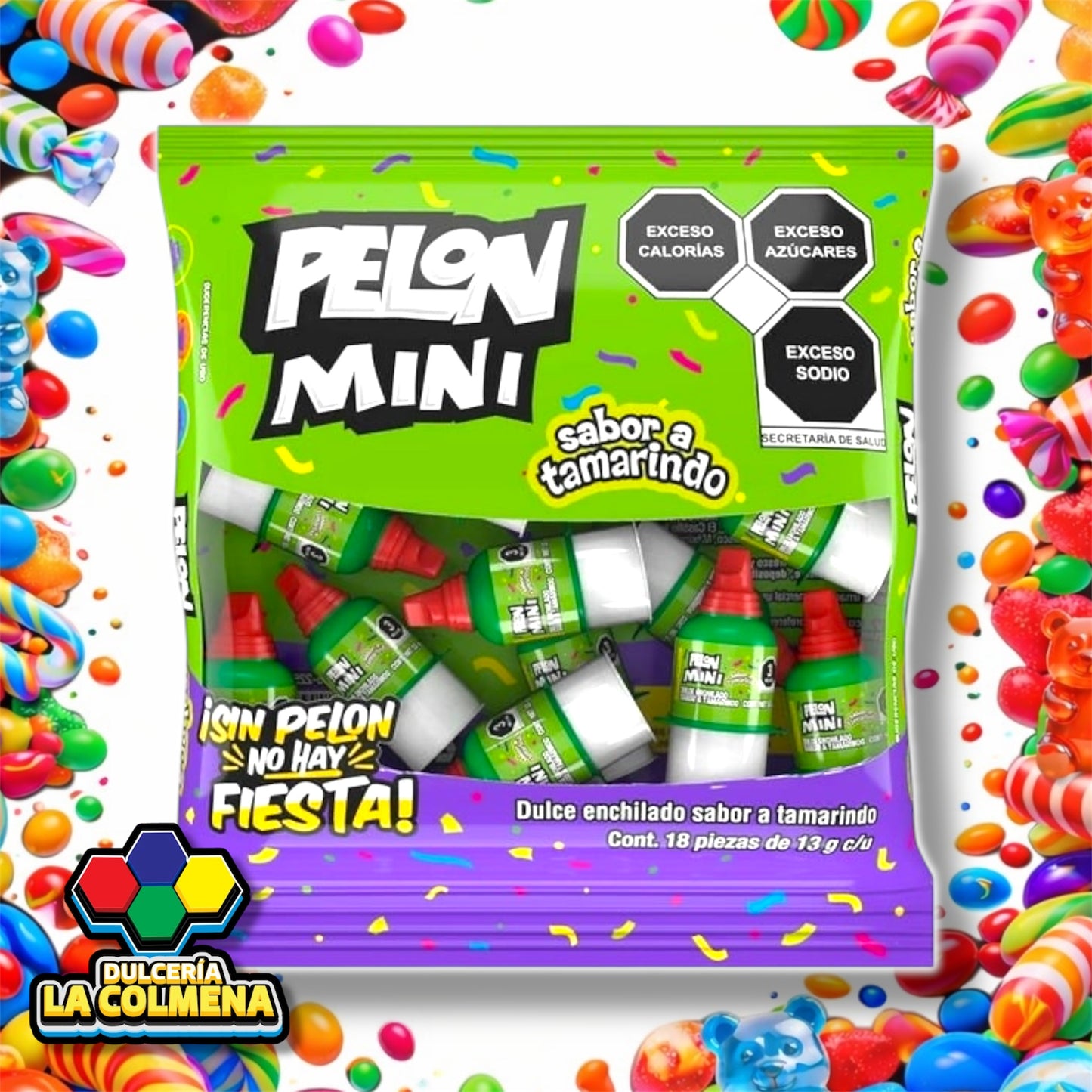 Pelón Mini 18 piezas
