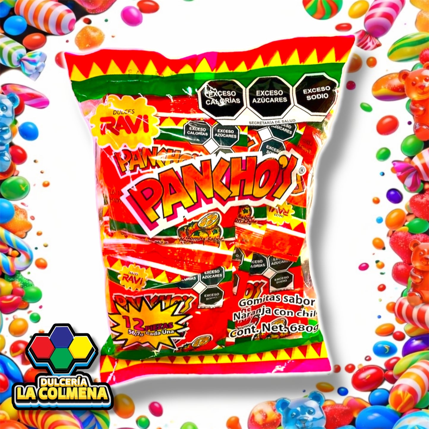 Panchos Ravi 12 piezas