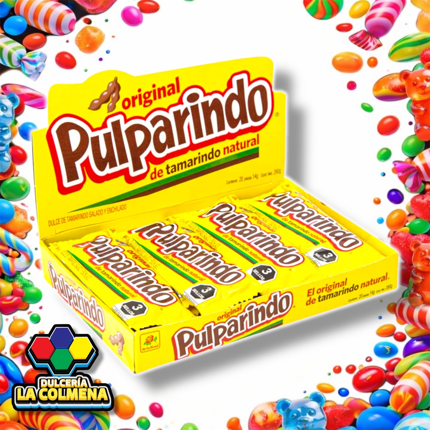 Pulparindo Original 20 piezas