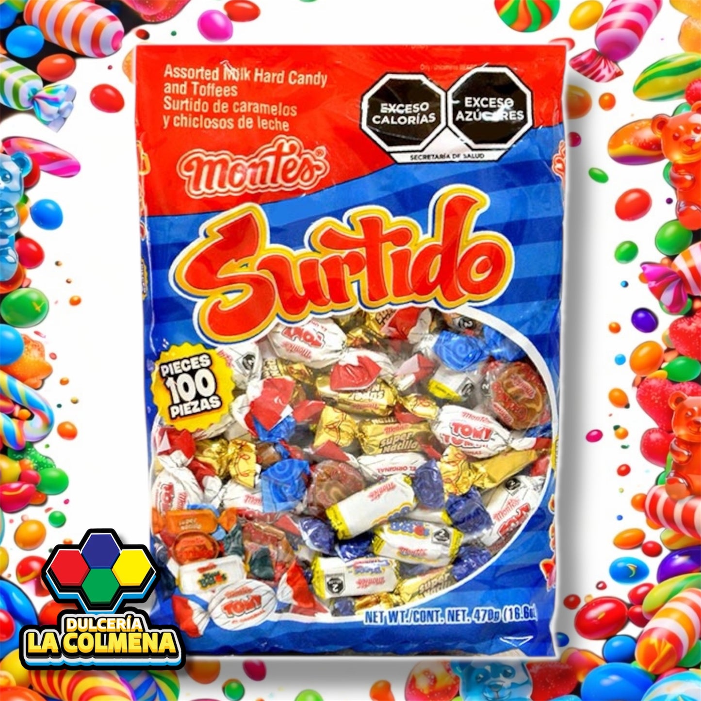 Surtido Montes 100 piezas