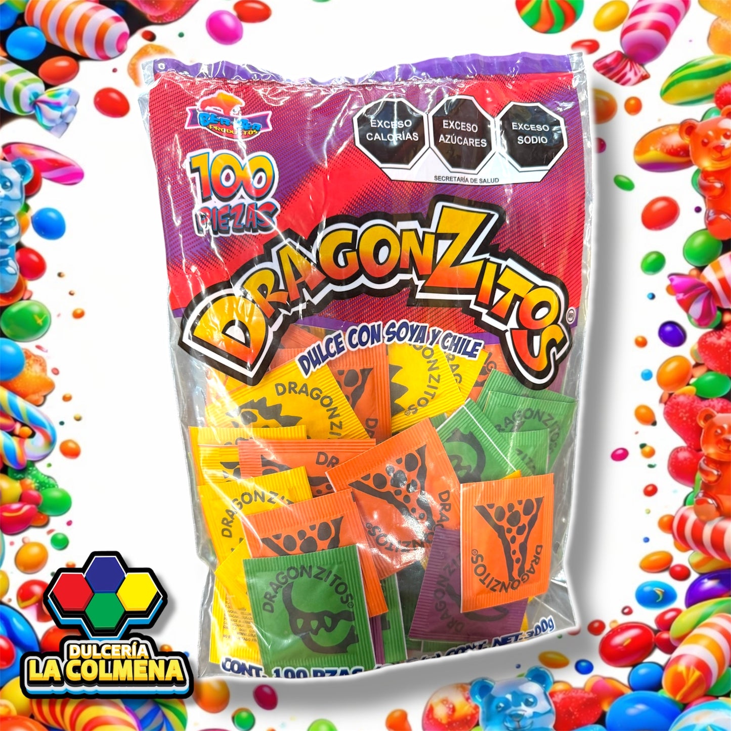 Dragonzitos 100 piezas