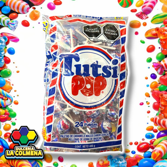 Paleta Tutsi Pop 24 piezas
