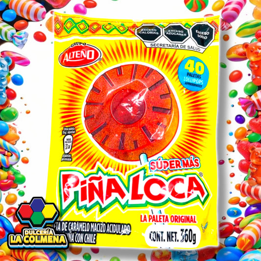 Paleta Piña Loca 40 piezas