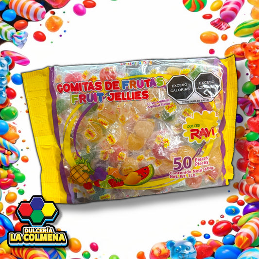 Gomitas de frutas Ravi 50 piezas