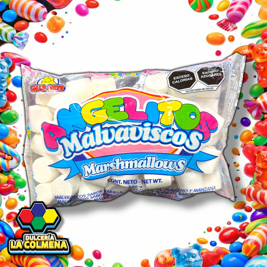 Malvavisco Angelitos Mediano Blanco 300 gr