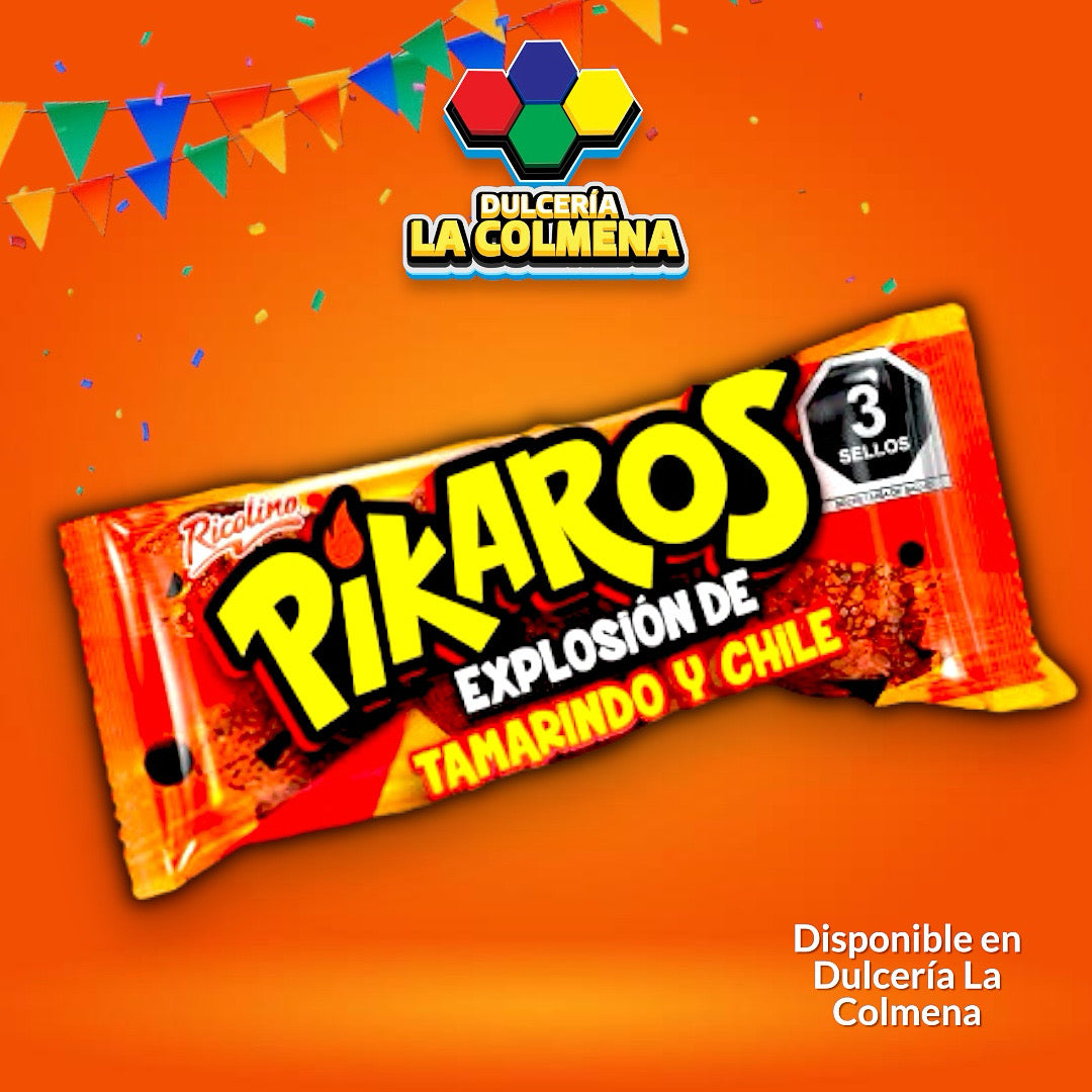 Píkaros Tamarindo y Chile 25 piezas
