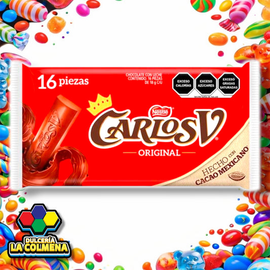 Chocolate Carlos V Original 16 piezas