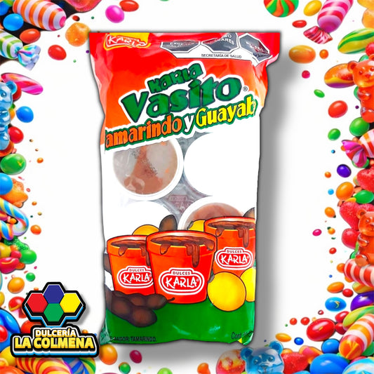 Vaso Karla Tamarindo 8 piezas