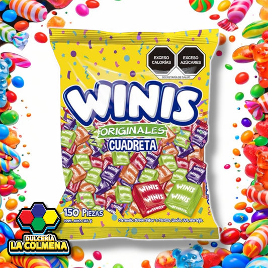 Winis originales cuadreta 150 piezas