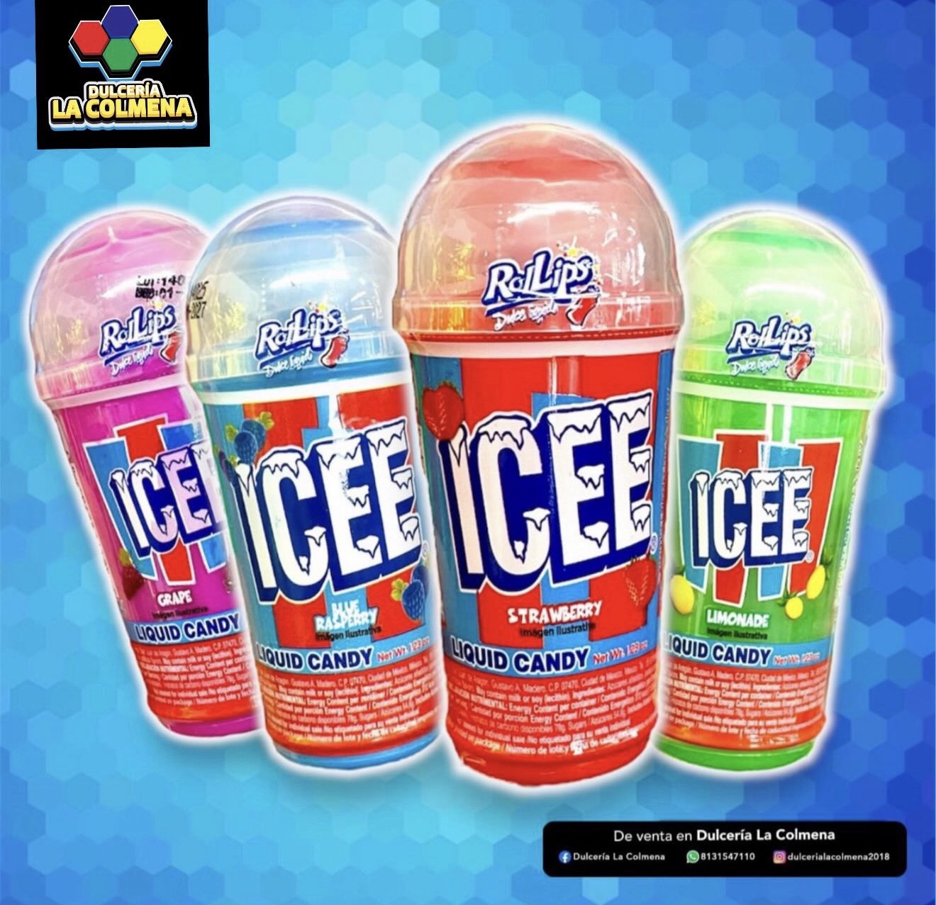 Icee Rollips 12 piezas