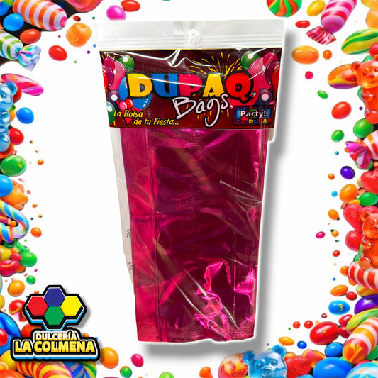 Bolsa Celofán Rosa 25 piezas