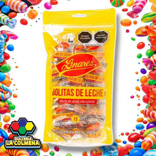 Bolitas de Leche Linares 15 piezas