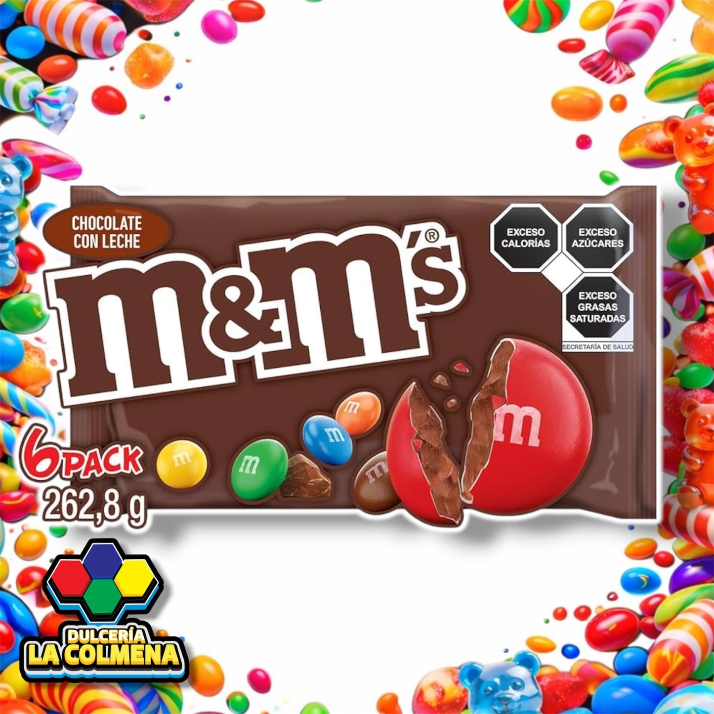 M&M’s Chocolate 6 piezas