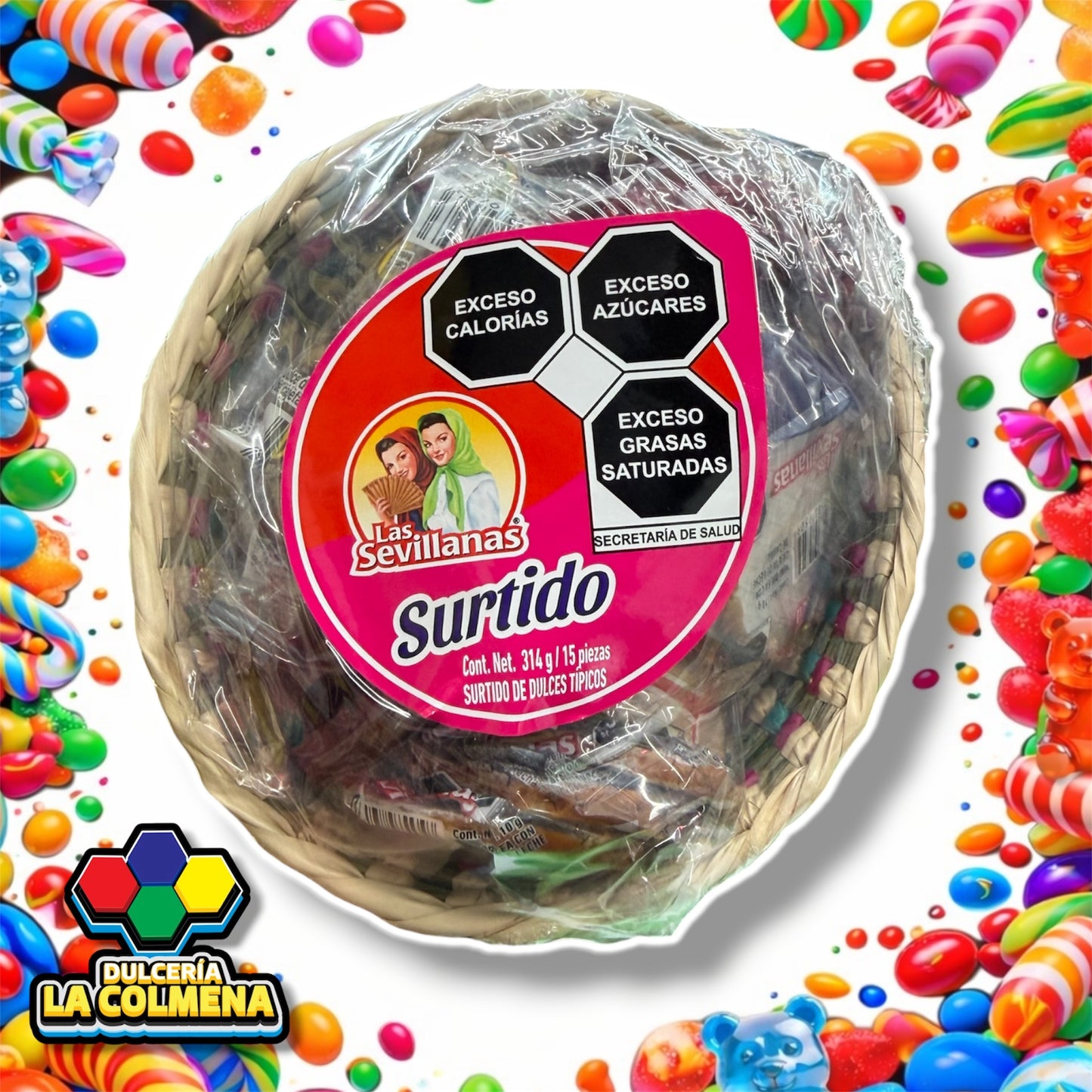 Surtido Dulces Típicos 15 piezas
