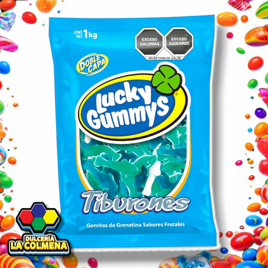 Tiburones Lucky Gummys 1 Kg