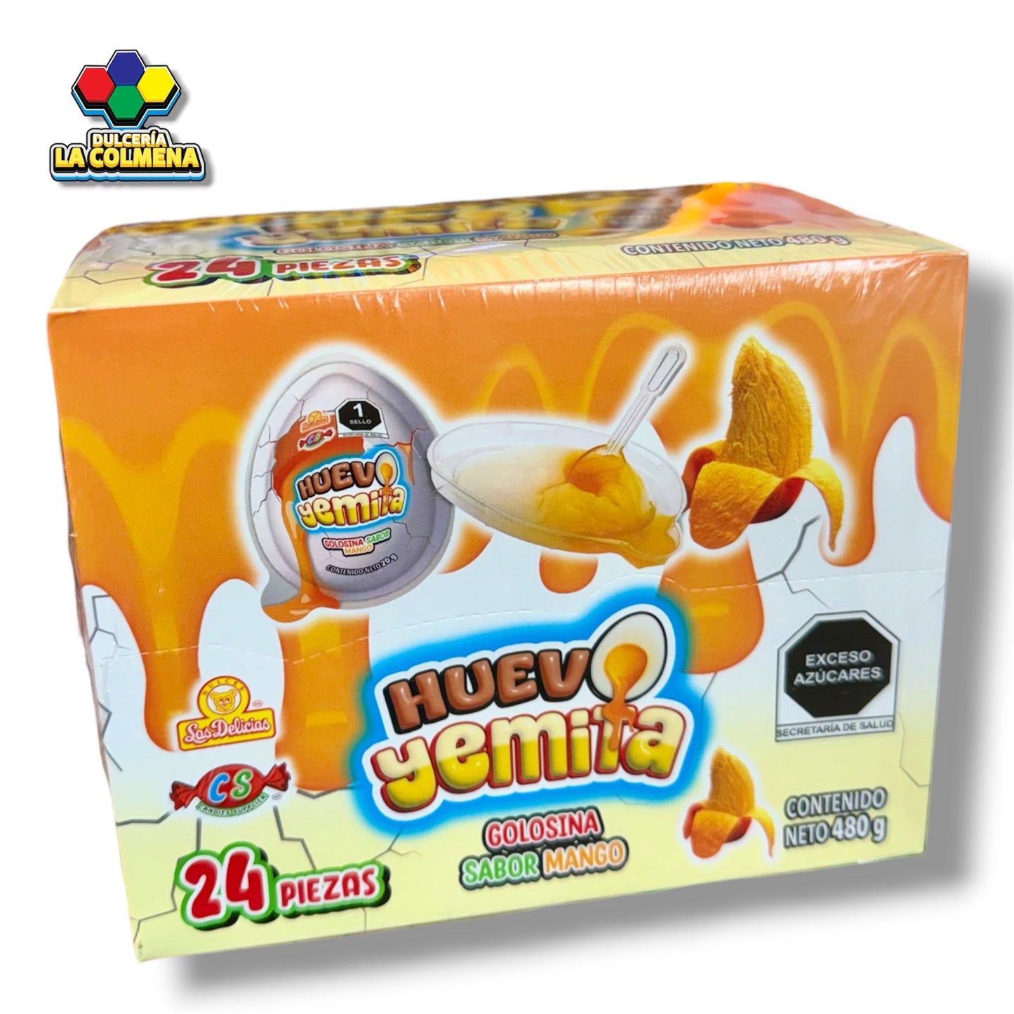 Huevo Yemita Las Delicias 24 piezas
