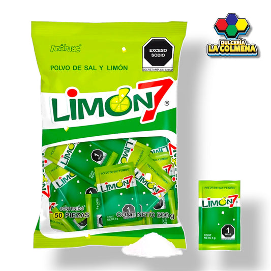 Polvo Limón 7 100 piezas