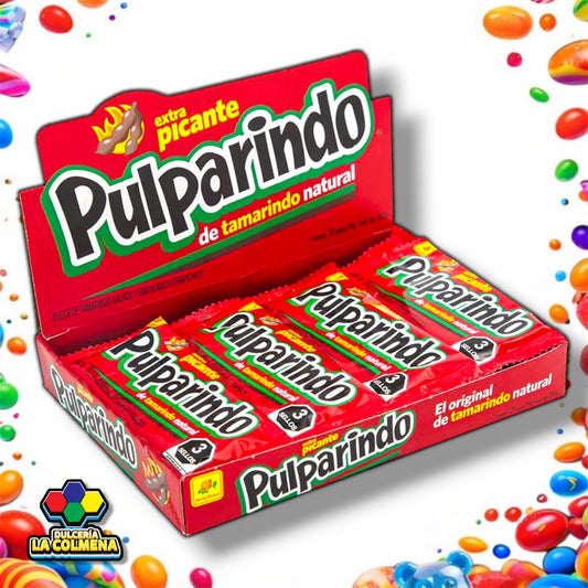 Pulparindo Extra Picante 20 piezas