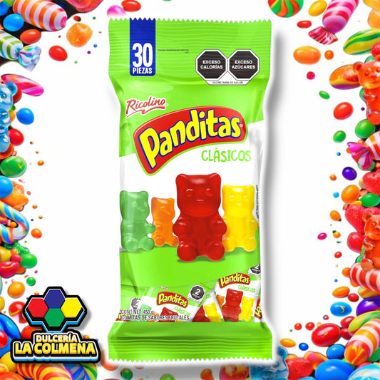Panditas clásicos 30 piezas