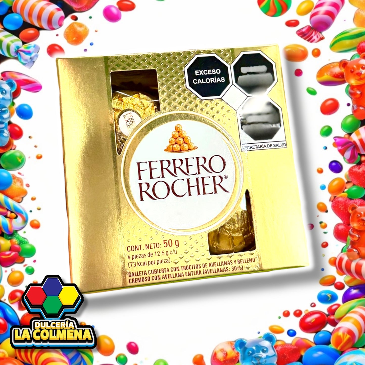Ferrero Rocher 4 piezas
