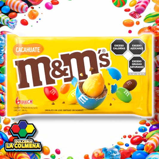 M&M’s Cacahuate 6 piezas