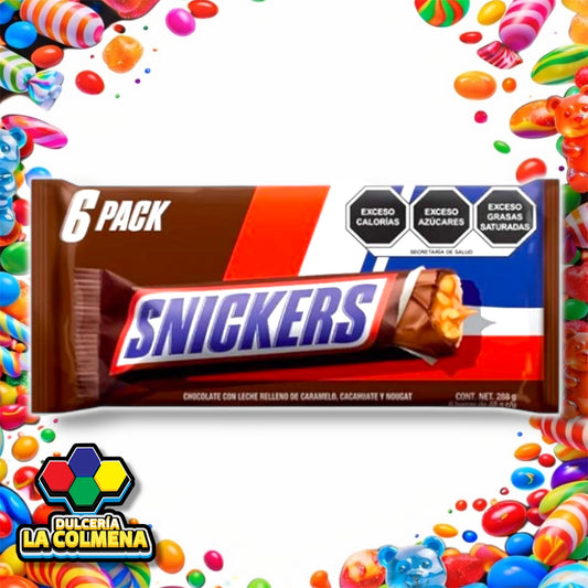 Snickers 6 piezas