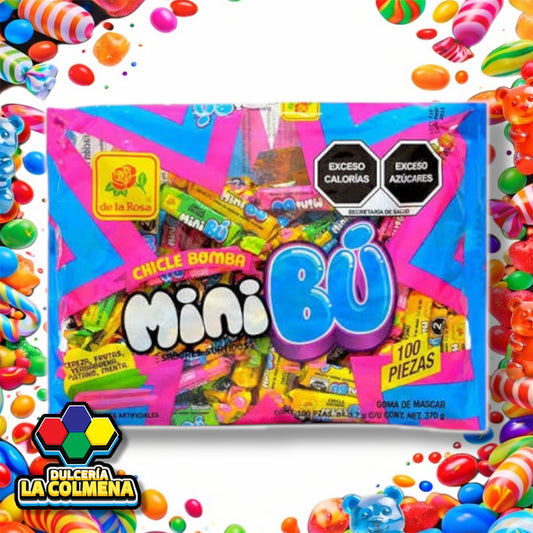 Chicle Bomba MiniBú 100 piezas