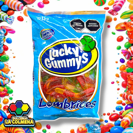 Lombrices Lucky Gummys 1 kg