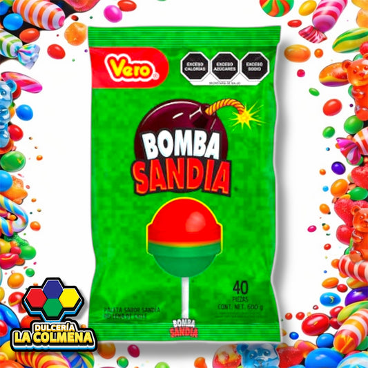 Paleta Bomba Sandía 40 piezas