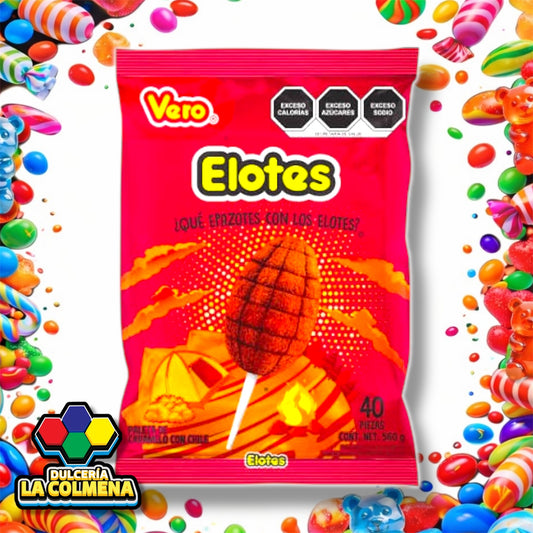 Paleta Vero Elotes 40 piezas