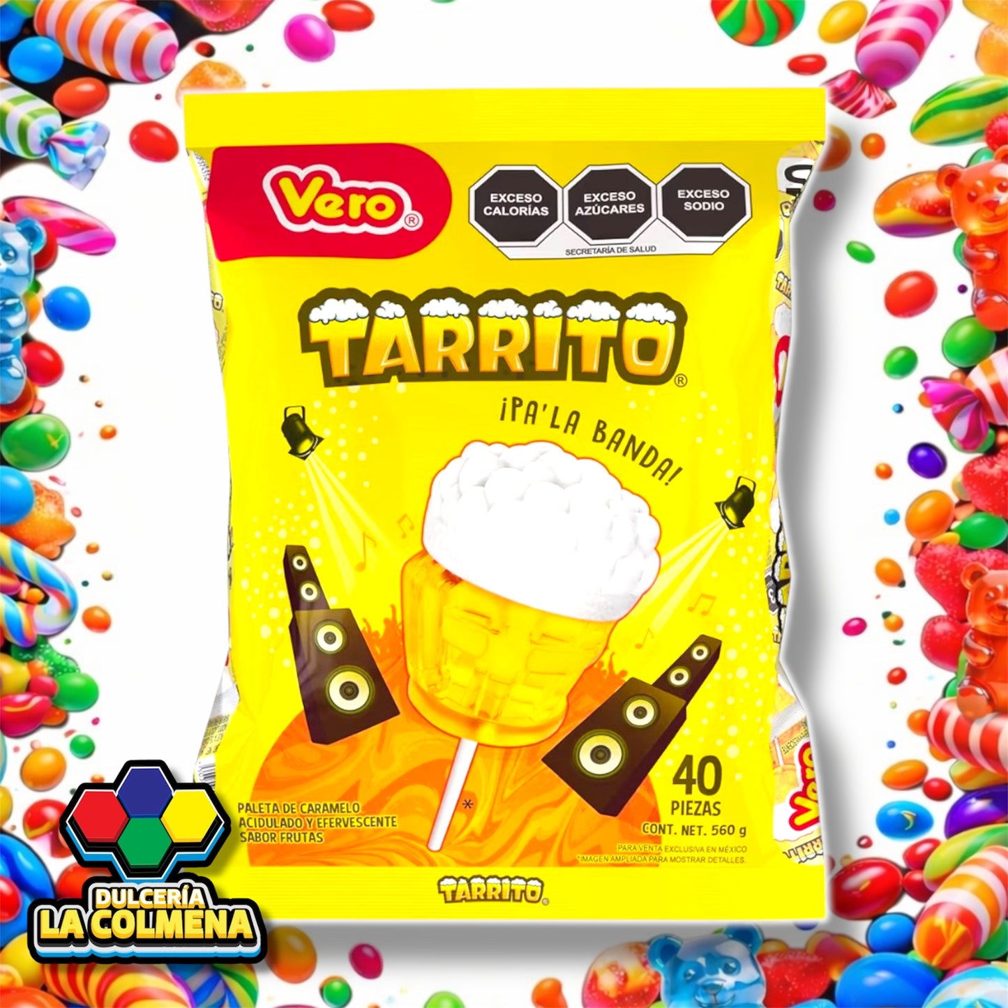 Paleta Tarrito 40 piezas