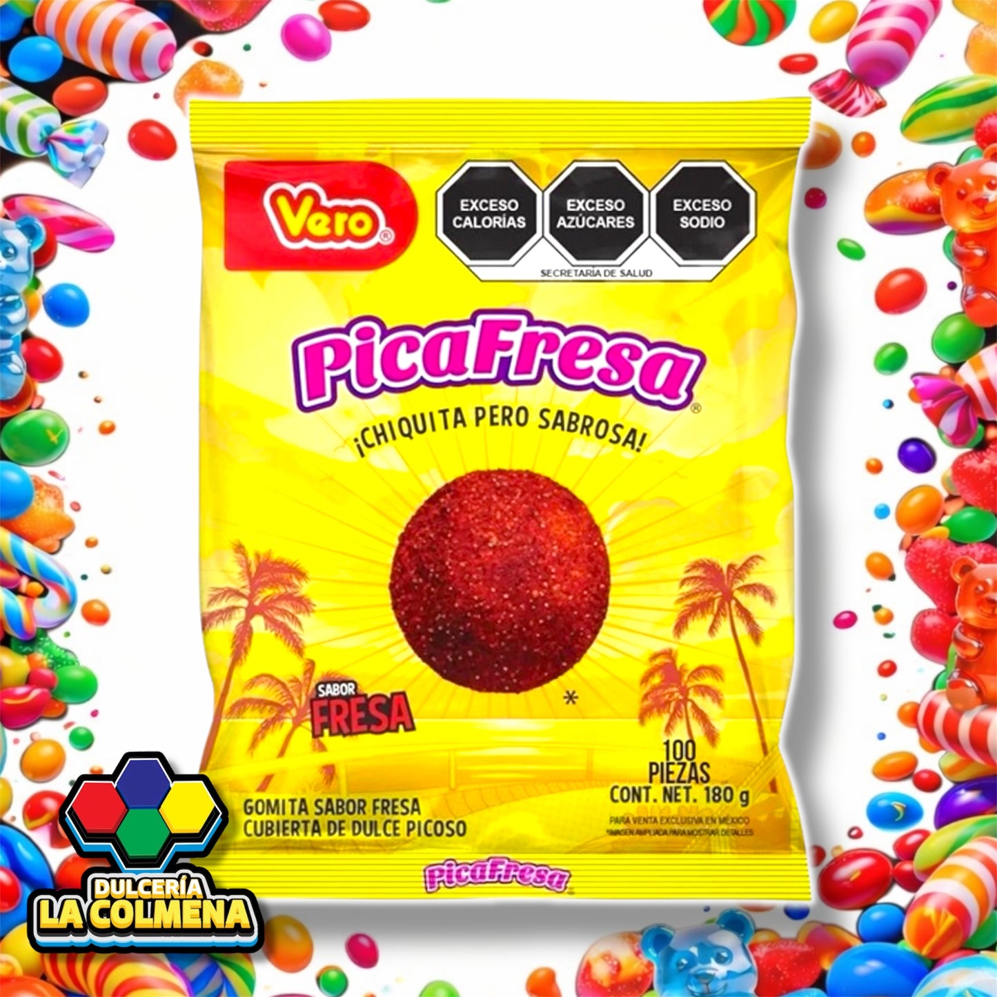 Picafresa 100 piezas