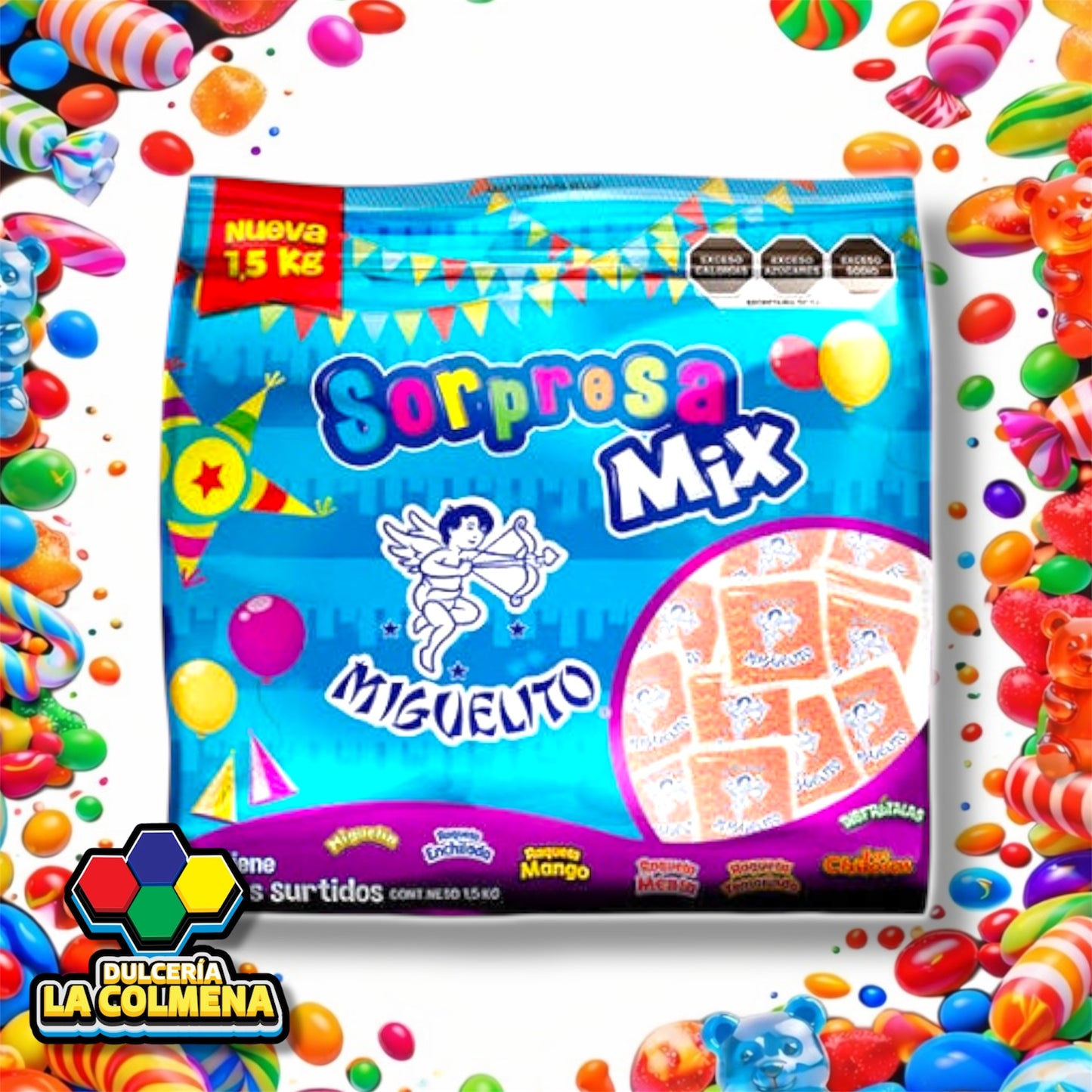 Surtido Sorpresa Mix Miguelito 1.5 kg